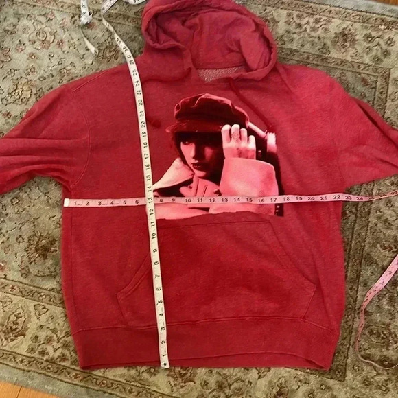 Taylor Swift RED Taylor's Version Hoodie Sweatshirt Size M Album Cover - Picture 4 of 7
